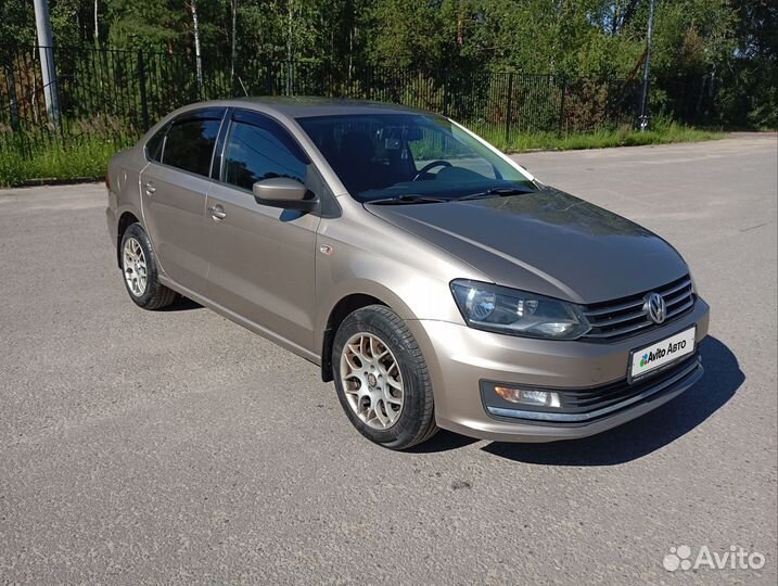 Volkswagen Polo 1.6 AT, 2018, 159 000 км