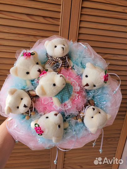 Букет из мишек