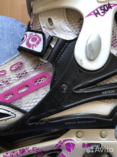 Роликовые коньки женские 38