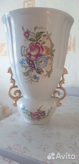 Ваза керамическая с ручками