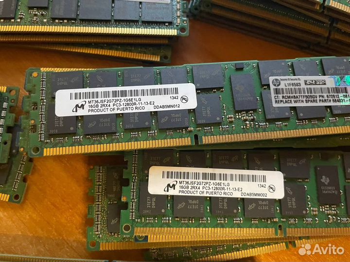 Оперативная память серверная 8/16gb