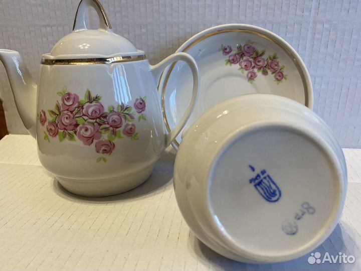 Фарфор СССР, винтаж, части сервиза