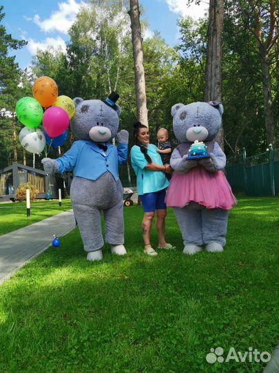 Ростовая кукла/поздравление от медведя