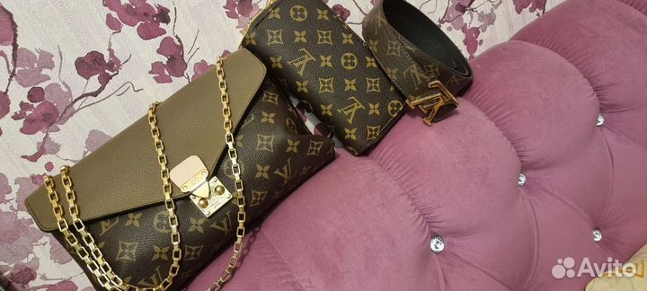 Сумка кошелёк ремень