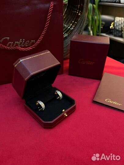 Серьги Cartier