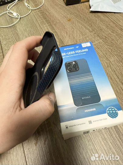 Чехол Pitaka на iPhone 15 Pro Max Оригинальный