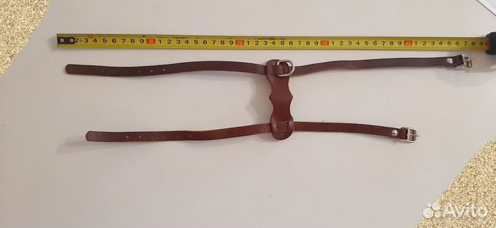 Ошейник/намордник кожанный Аркон