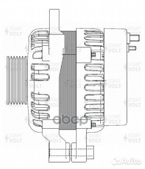 Генератор Chery Amulet (A15) (06) 1.6i 90A LG