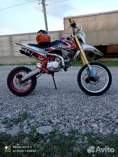 Пит байк 125кубов, обмен на пк