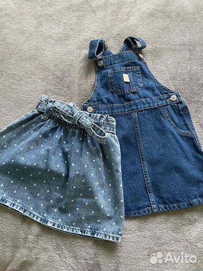 Джинсовый сарафан