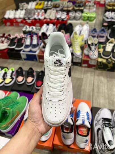 Кроссовки nike air force 1 белые