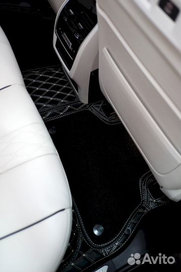 3D коврики из экокожи