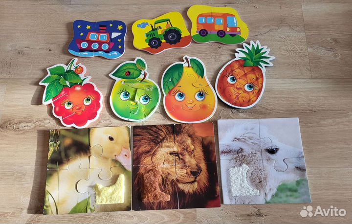 Развивающие Пазлы для малышей