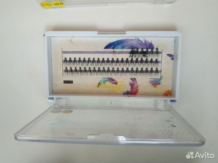 Накладные ресницы пучки