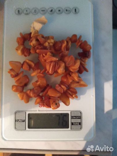 Янтарные бусы советских времён