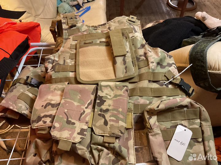 Разгрузка под бронежилет