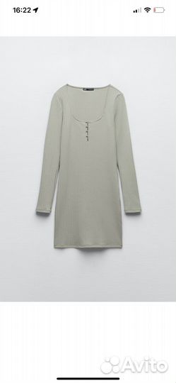 Платье трикотажное Zara