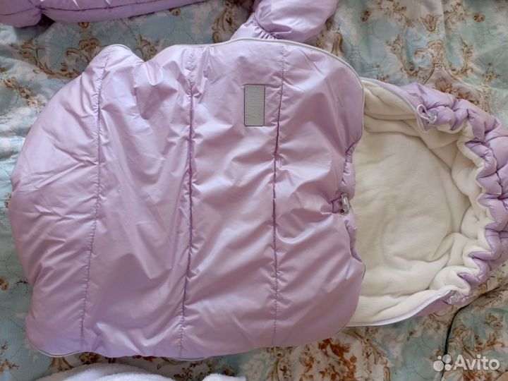 Конверт на выписку зимний для девочки