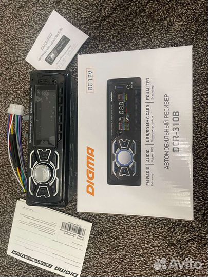 Магнитола с USB и AUX