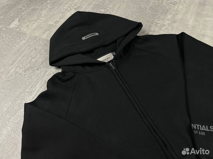 Зип худи на флисе Essentials Fear Of God