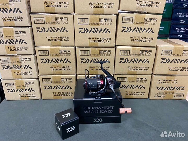 Катушка Daiwa 20 Tournament Basia 45 SCW QD