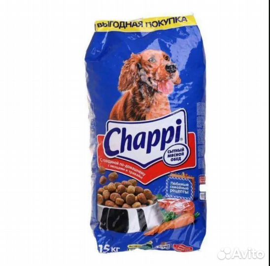 Корм для собак чапи