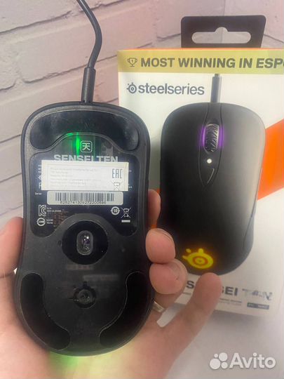 Мышь проводная SteelSeries Sensei Ten