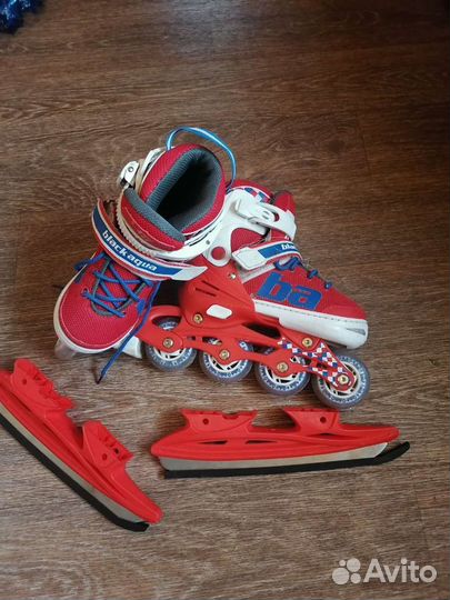 Коньки, ролики