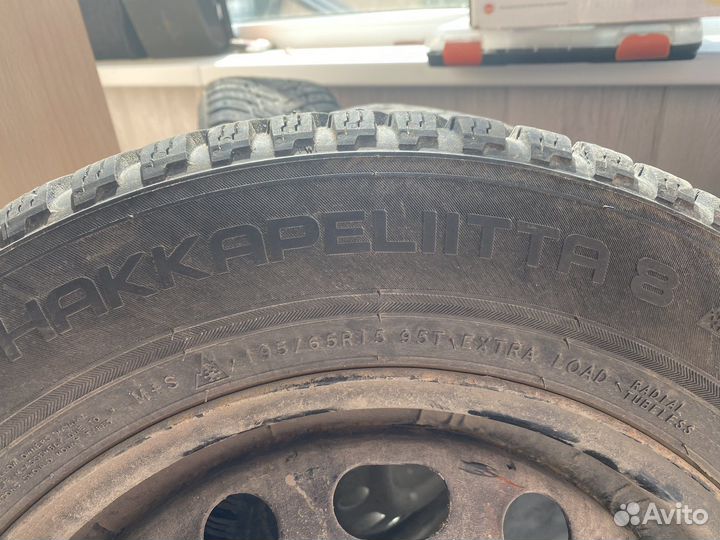 Колеса Nokian Hakkapelita 8 195/65 R15 зимние