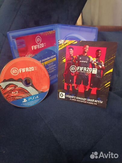 Fifa 20 ps4 в отличном состоянии