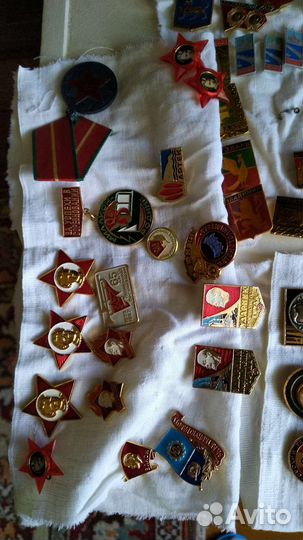 Значки СССР цена за все