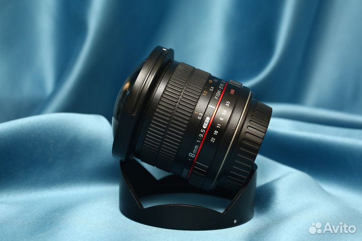 Для Canon Samyang 8mm f/3.5 рыбий глаз фишай