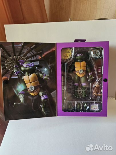 Фигурка Черепашки ниндзя Donatello Neca Pizza club