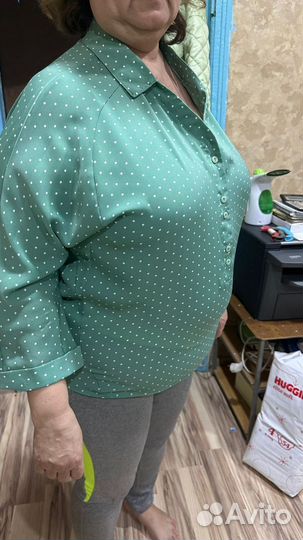 Кофта мятная 54