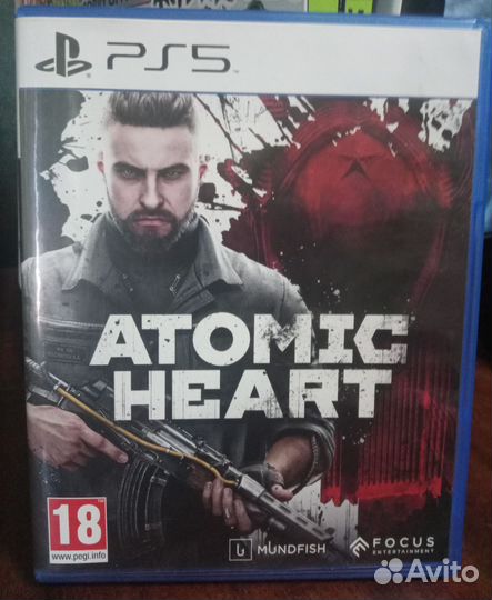 Atomic heart ps5 диск