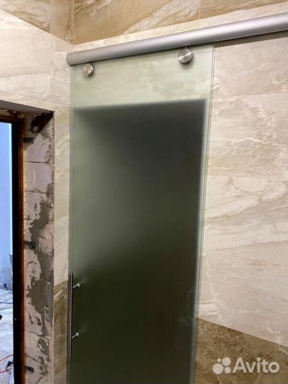 Стеклянная дверная перегородка от производителя
