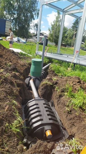 Септик биофор 0.9 профи с монтажом