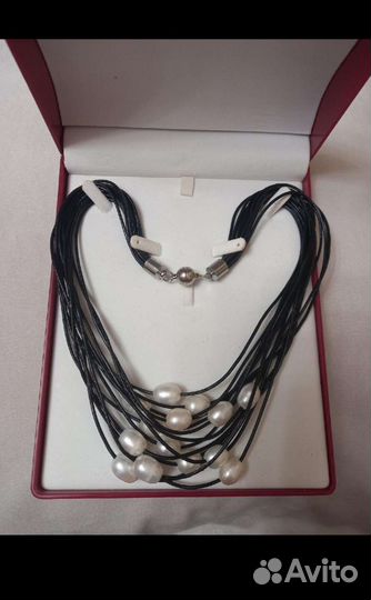 Ожерелье из жемчуга речного