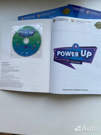 Учебник английского языка Power Up 4