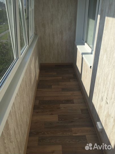 Отделка балкона мдф панелями