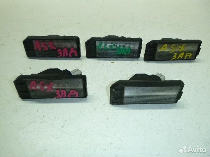 Плафон освещения номера Mitsubishi ASX I (2010—201