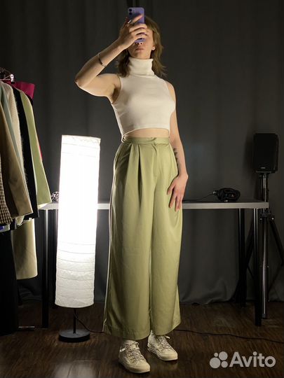 Брюки палаццо с защипами Lichi. XS