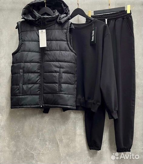 Спортивный костюм с жилеткой