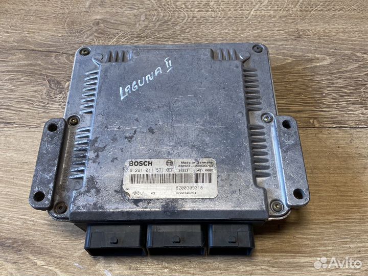 Renault laguna 2 блок управления двигателем
