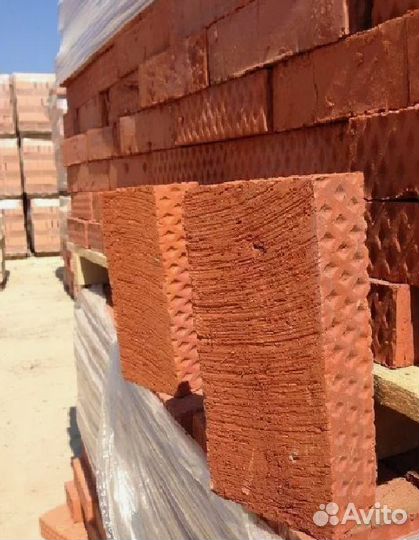 Кирпич красный полнотелый