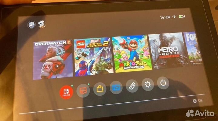 Портативная игровая приставка nintendo switch