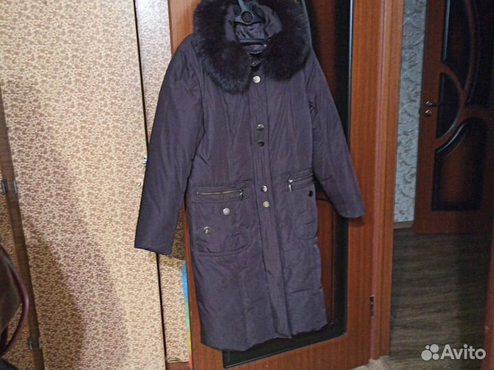 Пальто - пуховик,женское зимнее 50 52