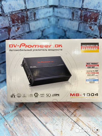 Усилитель pioneer 4 канала 1800w арт 328