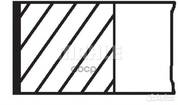 014 98 N0 кольца поршневые d79x1.2x1.5x2 STD