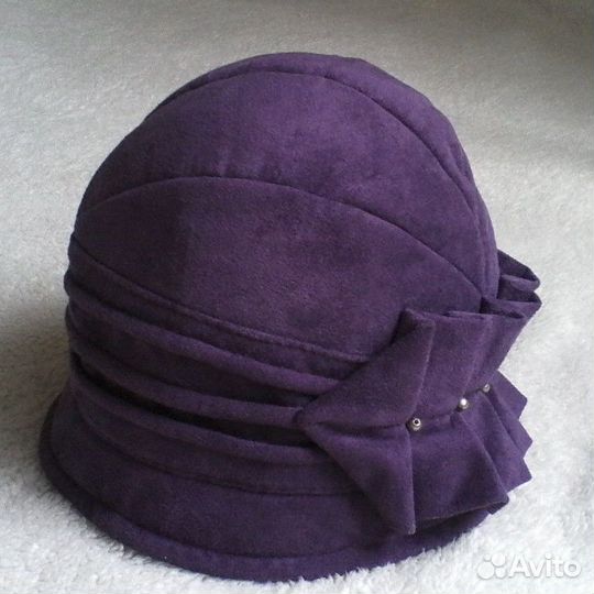 Шляпка с шарфом